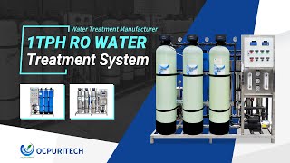 1TPH Reverse Osmosis System  High Efficiency Water Treatment for Factories amp Daily Use [upl. by Junius]