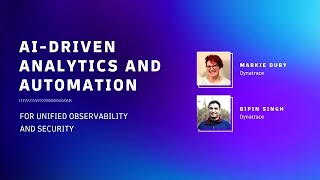 AI Driven Analytics and automation for unified observability and security [upl. by Ientirb]