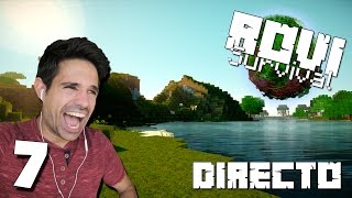 Rovi Survival Minecraft en DIRECTO  COMENZAMOS LA CASA MODERNA [upl. by Avi]