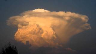 Cumulonimbus timelapse August 22 2011 [upl. by Yatnoj]