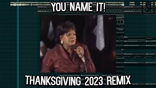 quotBeans Greens Potatoes You Name Itquot  Thanksgiving 2023 Remix  Seige Inc [upl. by Meares]