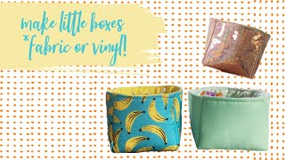 Little Boxes sewing tutorial  Sew HungryHippie [upl. by Benito]