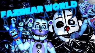 Fazbear World ENNARD FNAF Sister Location Fan Game  ENNARD BOSS FIGHT [upl. by Shulamith104]