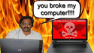 Scammer RAGES After I Destroy His Computer [upl. by Odlauso]