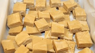 Making 2 Ingredient Peanut Butter Fudge – Fastest Easiest Fudge Recipe EVER [upl. by Leunammi]