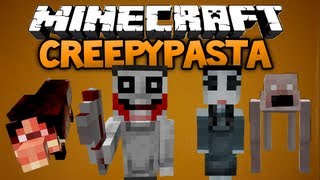 Minecraft CreepyPastaCraft mod  THE PARANORMAL IN MINECRAFT [upl. by Jolene]