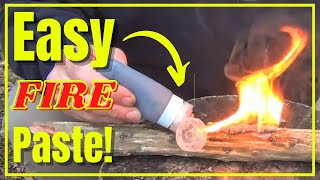 DIY Fire Paste  Cheap and Easy [upl. by Valerio]