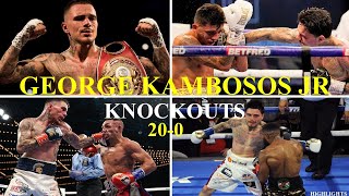 George Kambosos Jr Knockouts amp Highlights  200 [upl. by Hardin]