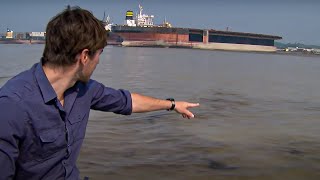 Dangerous Work Ship Graveyard in Bangladesh  Indian Ocean With Simon Reeve  BBC Studios [upl. by Malek]