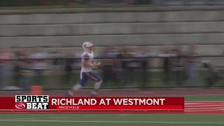 Sportsbeat week 3 Richland at Westmont Hilltop [upl. by Ardnic]