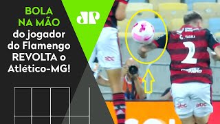 ISSO FOI PÊNALTI OLHA a BOLA NA MÃO do jogador do Flamengo que REVOLTOU o AtléticoMG [upl. by Gweneth]