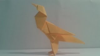 Como hacer un pájaro de origami Twitter Bird [upl. by Ettennig]