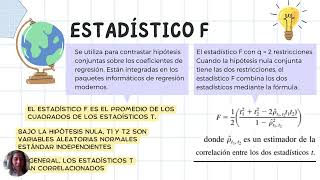 CONTRASTES DE HIPOTESIS E INTERVALOS DE CONFIANZA EN REGRESION MULTIPLE [upl. by Oglesby]