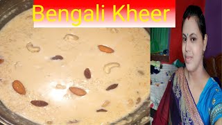 Bengali kheer Bengali chaler payes recipe [upl. by Thad]