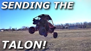 Our NEW Honda Talon 1000R SHREDS 060 jumps gauntlet [upl. by Erina]