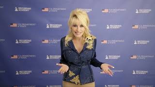 Dolly Parton Accepts State Department and Recording Academy’s 2024 Peace Through Music Award [upl. by Buckingham921]