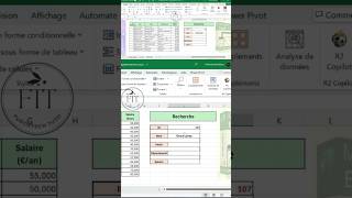 La fonction RECHERCHE V dans Excel exceltips astuce excel tutoriel [upl. by Erick]