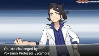 Pokemon Y Walkthrough Episode 8  Lumiose City amp Battle with Professor Sycamore [upl. by Burra]