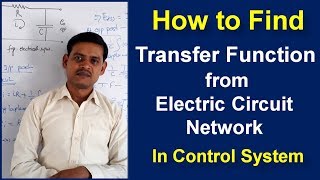 Find Transfer Function from Electric Circuit Network in Control System Engineering [upl. by Oswin]