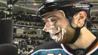 Player Pranks Jeremy Roenick the Prankster [upl. by Ahsonek26]