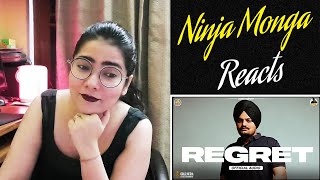 Regret Official Audio Sidhu Moose Wala  The Kidd  Latest Punjabi Songs 2021  Ninja Monga Reacts [upl. by Ynatirb]