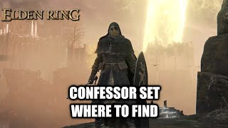 Elden Ring  Confessor Armor Set  Where To Find [upl. by Ahidam]