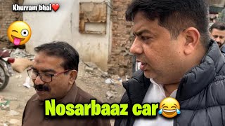 Nosarbaz Car😁 KHURRAM BHAI VLOGS♥️ [upl. by Gerry]