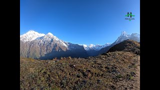 Mardi Himal Trek  Best short trek with close view of Machhapuchhre amp Annapurna ranges [upl. by Sitto]