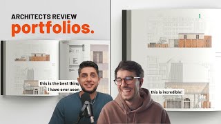 Architecture Portfolio Review for JOB applications the best ones so far Ep 1 [upl. by Ottavia298]