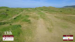 SAUNTON WEST COURSE HOLE 13 [upl. by Yenhoj]