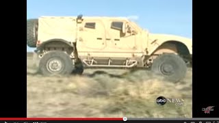 ABC News  Oshkosh MATV arrives in Afghanistan [upl. by Rats]