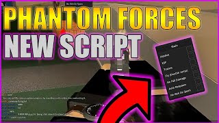 BEST Phantom Forces Script Working  Aimbot No recoil Hitbox Extend amp More [upl. by Vudimir622]