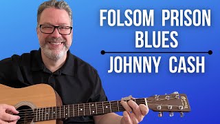 Learn how to strum like Johnny Cash  Folsom Prison Blues Guitar Lesson [upl. by Christopher]