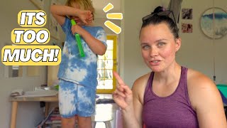 Saying No as an Autism Family WE CANT KEEP UPquot  Aussie Autism Family [upl. by Nelyak689]