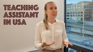 РАБОТА В УНИВЕРСИТЕТЕ США TEACHING ASSISTANT [upl. by Corilla]