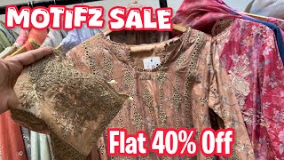 Motifz Year End Sale Flat 40 Off 🔥 Motifz Sale Today [upl. by Rachele]