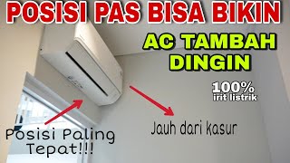 MAU PASANG AC DI KAMAR Coba Perhatian Hal hal ini Biar AC Dingin Maksimal [upl. by Ellednahs761]