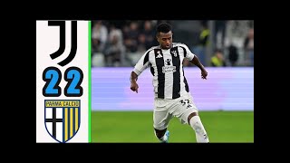 All Goals amp Highlight l 22 Juventus vs Parma l Football Highlights [upl. by Battista]