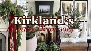 New🌲Kirkland’s Christmas Decor 2024 Holiday Decor shop with me [upl. by Nahgaem776]