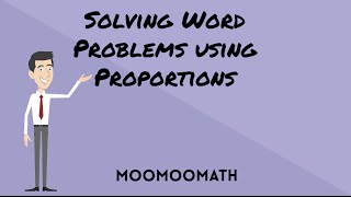 Math Proportion word problems [upl. by Eivad1]