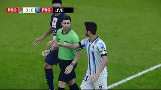 Real Sociedad vs PSG  Ligue des Champions 2324  Match Pes 2021 Realistic Simulation [upl. by Ahsinra]