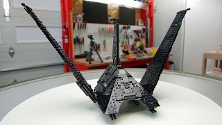 Star Wars Shuttle Zipline Attack  LEGO  Beyond the Instructions [upl. by Trev]