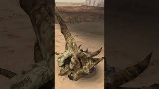 Daimyo Hermitaur Cutscene  Monster Hunter Freedom Unite monsterhunter [upl. by Losse]