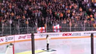 Nashville Predators Anthem  Lynnea Bruce [upl. by Nealah86]