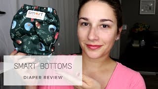 Smart Bottoms 31 Smart One AIO Organic Diaper Review [upl. by Vasti]