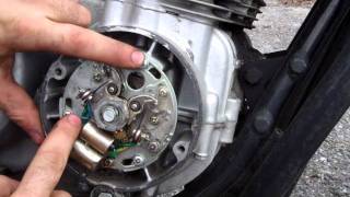 How to adjust and restore points on your vintage motorcycle [upl. by Emorej816]