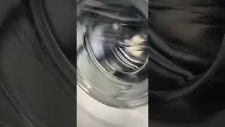 Zanussi ZWF16070W1 washing machine  aggressively hitting the glass old video [upl. by Anul723]