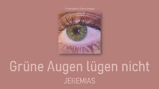 THAISUB Grüne Augen lügen nicht  JEREMIAS แปลเพลงภาษาเยอรมัน [upl. by Reinal118]