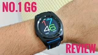 No1 G6 Smartwatch REVIEW  a 30 Watch [upl. by Ardnoid]