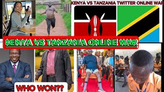 KENYA VS TANZANIA ONLINE BANTER  KENYA VS TANZANIA TWITTER WAR SOCIALMEDIA BULLIES kenyavstanzania [upl. by Alegnaed]